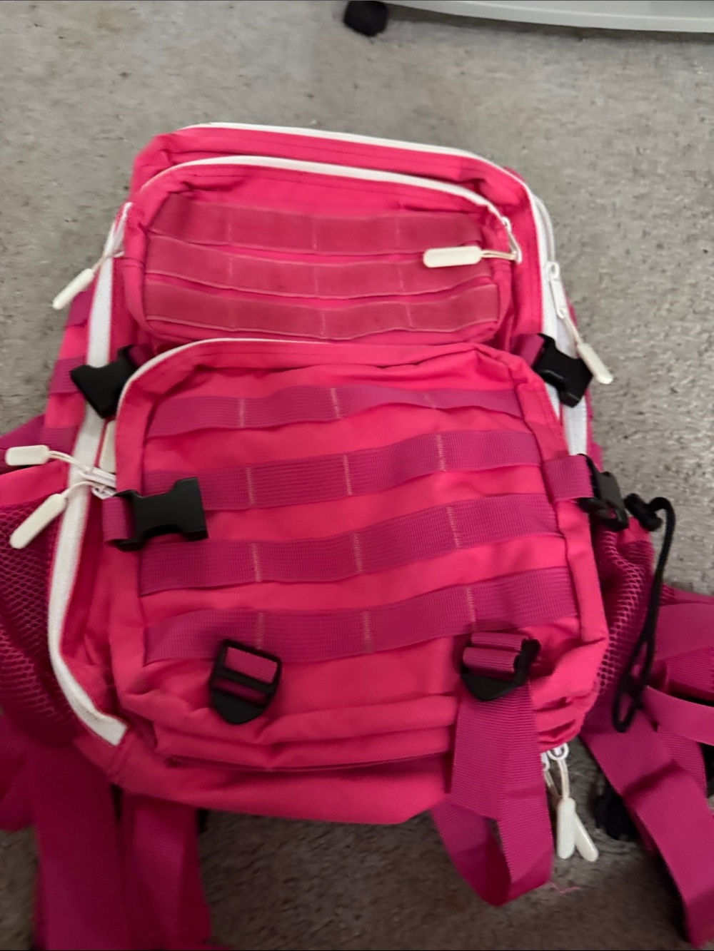 Pink Women's Tactical-Style Backpack